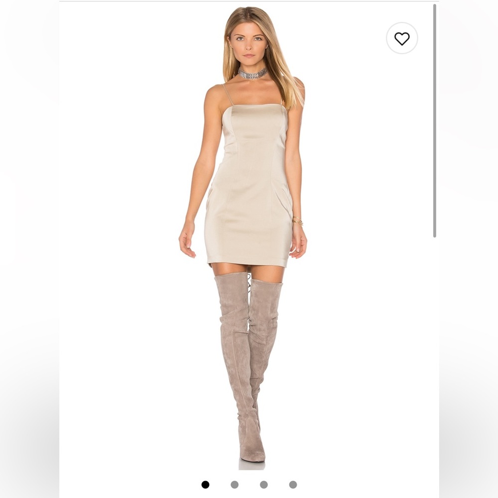 Capulet dress in champagne